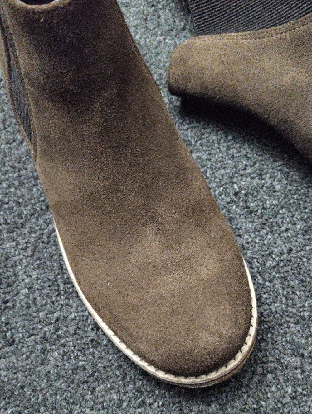 Bos. & Co. Brown Suede Chelsea Ankle Boots/ Booties - Picture 2 of 13